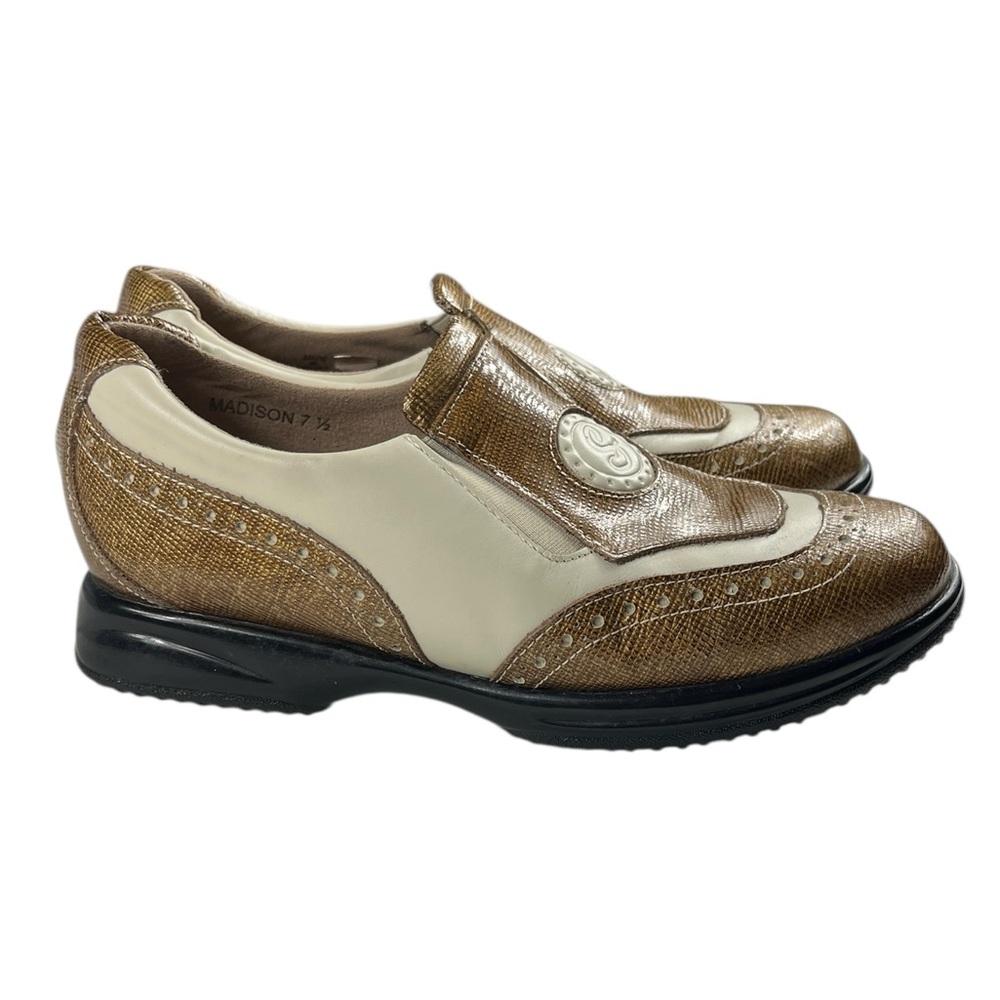 Sandbaggers Women's Madison Golf Shoes Size 7.5 M Preppy Golf Resortwear